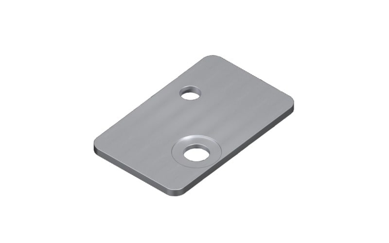 RITTAL - VX Sockel-Adapter, für Nivellierfüße, Stahlblech, PAK=4 ST
