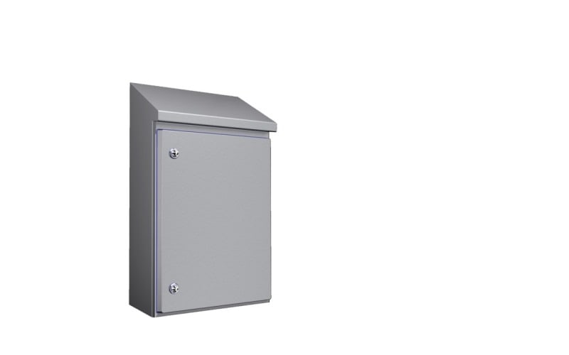 RITTAL - Kompakt-Schaltschrank HD 1.4301, BHT 390x550x210 mm, Höhe hinten 669mm