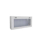 RITTAL - KX Bus-Gehäuse, BHT: 600x300x155 mm, mit Montageplatte, mit Vorreiber