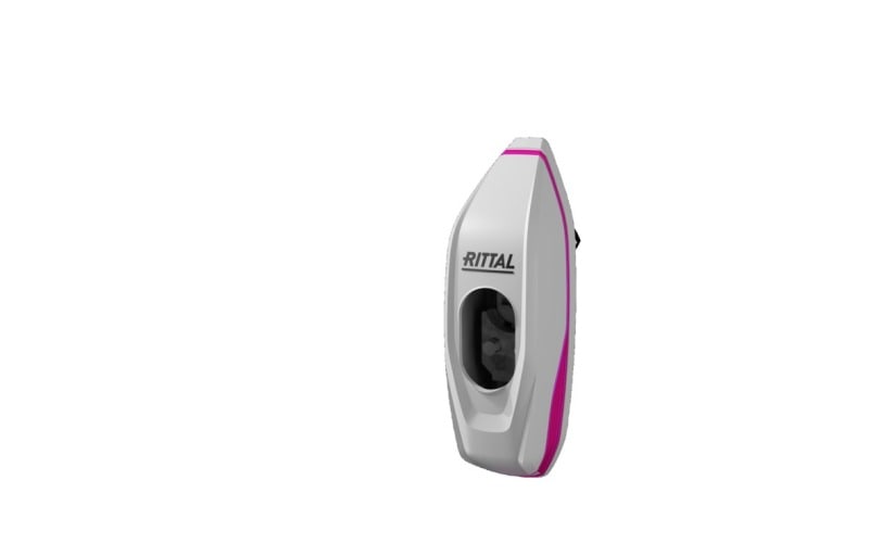 RITTAL - AX Mini-Komfortgriff für AX und KX mit Vorreiber für Verschluss-System ASSA