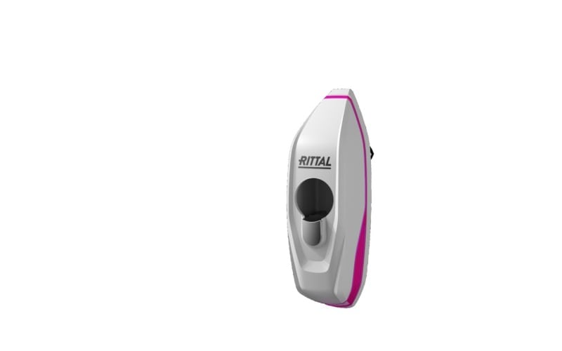RITTAL - AX Mini-Komfortgriff für AX und KX mit Vorreiber für Verschluss-System KESO/KABA