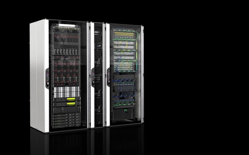 RITTAL - LCP Rack CW, 30 kW, RAL 7035, BHT: 300x2000x1000 mm
