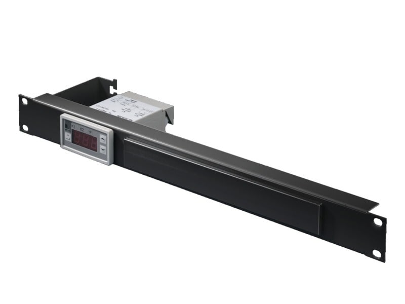 RITTAL - IT 19''-Panel RAL 9005 mit digitaler Temperaturanzeige und -regler