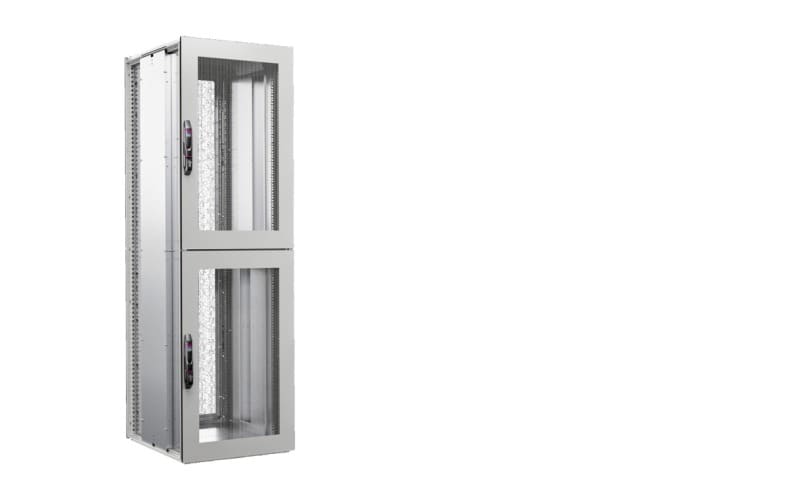 RITTAL - VX IT Compartment Rack, belüftet, 2 Türen, 2 x 23 HE, BHT: 800x2200x1200 mm