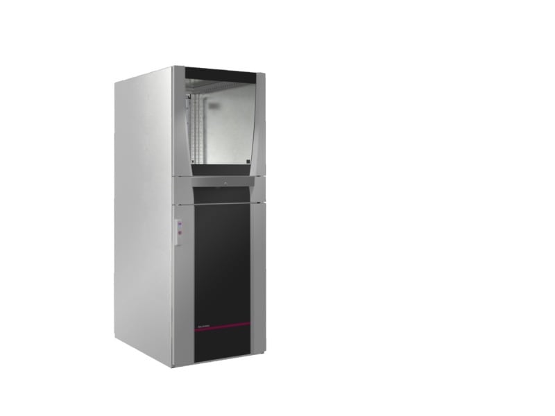RITTAL - PC-Schranksystem, B 600 mm, Sichtttür, Schublade, Geräteboden