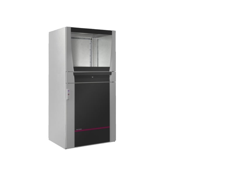 RITTAL - PC-Schranksystem, B 800 mm, Sichttür, Schublade, Geräteboden