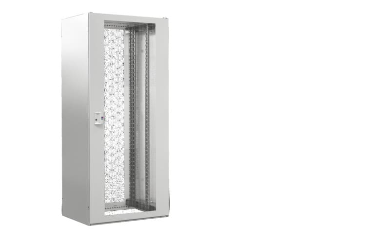 RITTAL - Netzwerkschrank TX CableNet, 800x2000x1000 mm, 42 HE, belüftet, RAL 7035