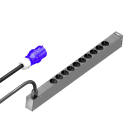 RITTAL - PDU Basic, Basis-Stromverteilung, 16A/1P CEE 10xCEE7/3 Schuko