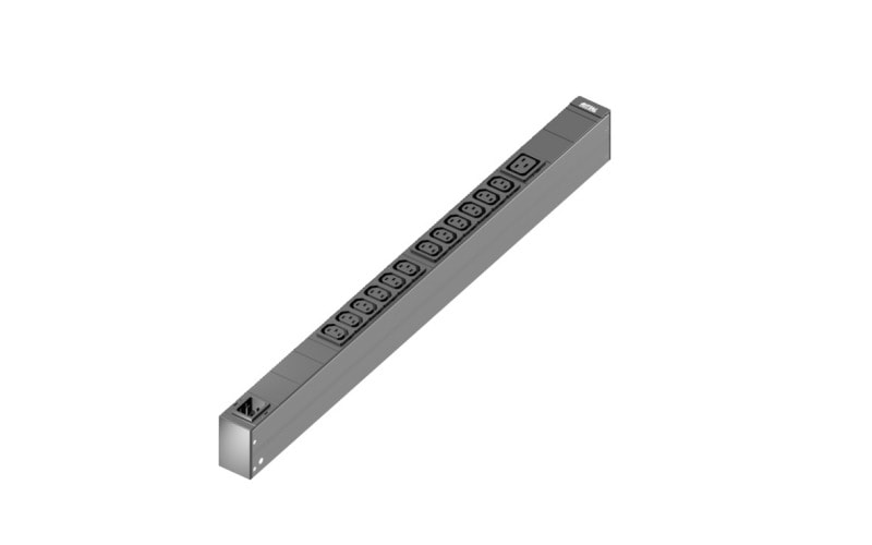 RITTAL - PDU basic, Basis-Stromverteilung, 16A/1P CEE 12xC13 + 1xC19