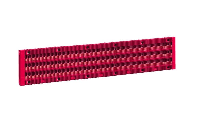 RITTAL - RiLineX Board 550 A, 3-polig, 60 mm, inkl. Sammelschienen 30x5 mm, B: 1105 mm