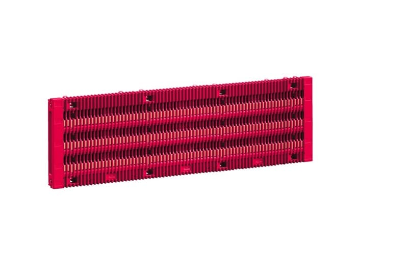 RITTAL - RiLineX Board 550 A, 3-polig, 60 mm, inkl. Sammelschienen 30x5 mm, B: 705 mm