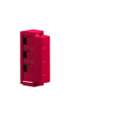 RITTAL - Anschlussadapter 3-pole, B: 60 mm, max. 300 mm², Klemmraum BH: 32x20 mm