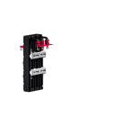 RITTAL - CB-Geräteadapter 160 A, 3-polig, Universal Fix, B: 81 mm