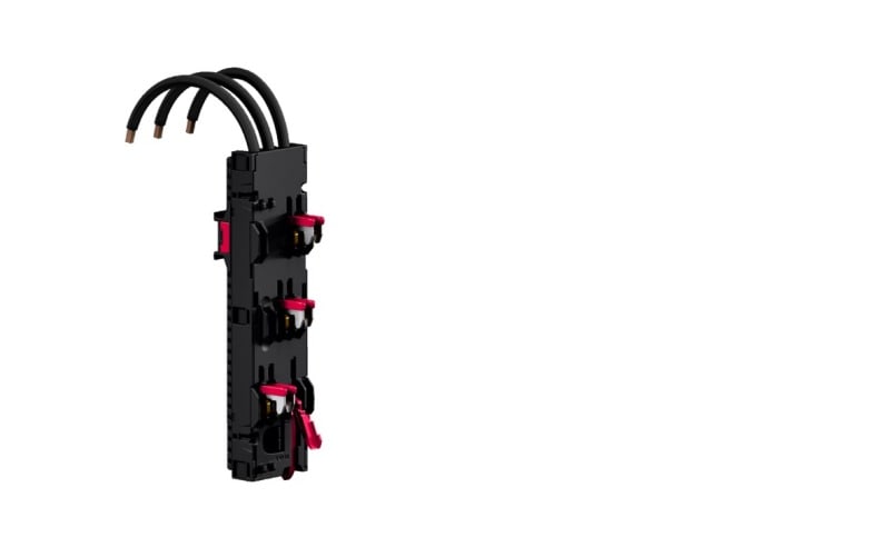 RITTAL - Geräteadapter 80 A, AWG 4, 3-polig, B: 54 mm