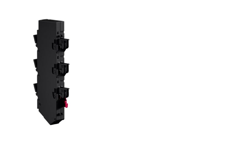 RITTAL - Reitersicherungselement 63 A, 3-polig, D02-E18, LED, B: 27 mm