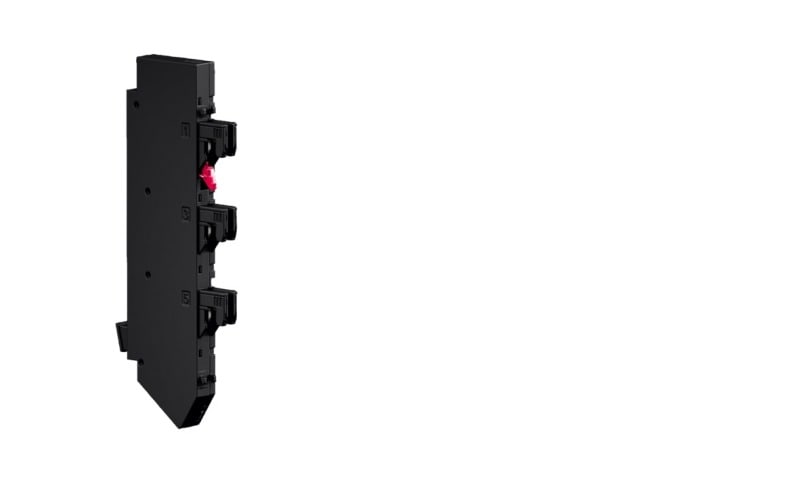RITTAL - Reitersicherungselement 32 A, 3-polig, 10x38 mm, LED, B: 18 mm