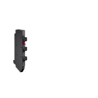 RITTAL - Reitersicherungselement 32 A, 3-polig, 10x38 mm, LED, ESÜ, B: 27 mm
