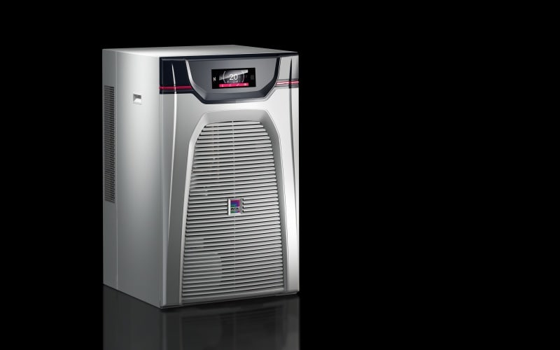 RITTAL - SK Chiller Blue e+, 1,5 kW, 380-415 V, 440-480 V, 3~, 50/60 Hz, BHT: 450 x 820 x 710 mm