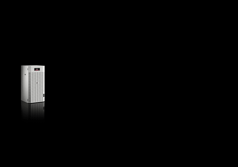RITTAL - Blue e+ Hybrid IT Chiller 5 kW, 380-415 V / 440-480 V, 3~, 50/60 Hz, BxHxT 450x1020x710 mm