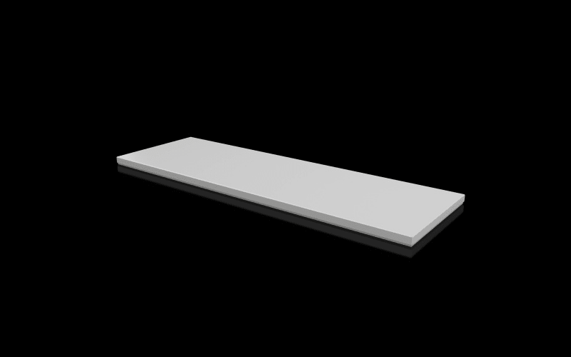 RITTAL - CX Abschlussplatte, für CX Pultunterteil, für BT: 1200x400 mm