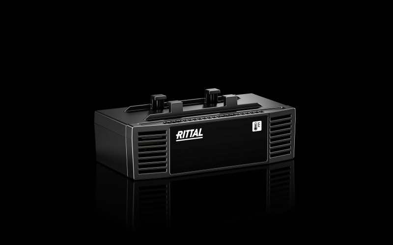RITTAL - Temperatur-Sensor, Anbindung über CAN-Bus Schnittstelle, RAL 9005