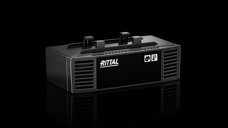 RITTAL - Temperatur-/Feuchte-Sensor, Anbindung über CAN-Bus Schnittstelle, RAL 9005
