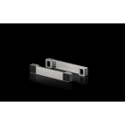 RITTAL - VX Sockel-Eckstück mit Blende, vorne/hinten, H: 100mm, für B: 600mm, Edelstahl