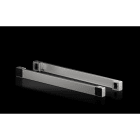 RITTAL - VX Sockel-Eckstück mit Blende, vorne/hinten, H: 100mm, für B: 1200mm, Edelstahl