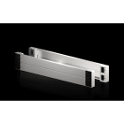RITTAL - VX Sockel-Eckstück mit Blende, vorne/hinten, H: 200mm, für B: 1200mm, Edelstahl
