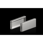 RITTAL - VX Sockel-Blende, H: 100 mm, für T: 400 mm, Edelstahl