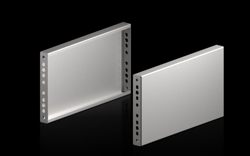 RITTAL - VX Sockel-Blende, H: 200 mm, für T: 500 mm, Edelstahl