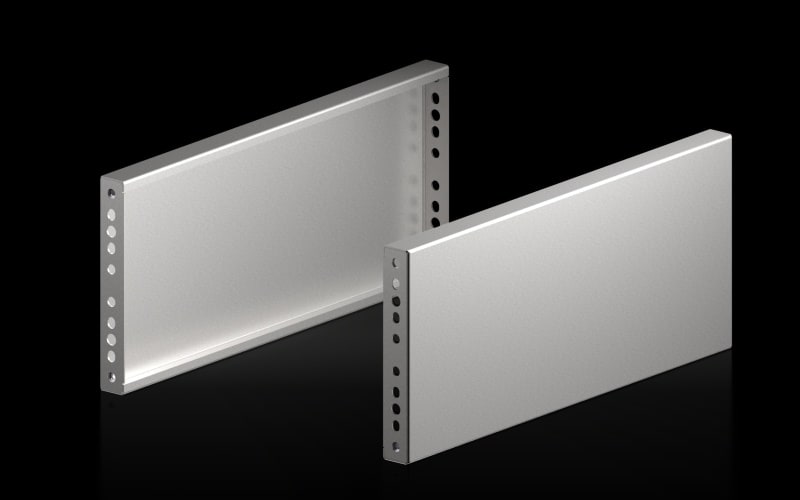 RITTAL - VX Sockel-Blende, H: 200 mm, für T: 600 mm, Edelstahl