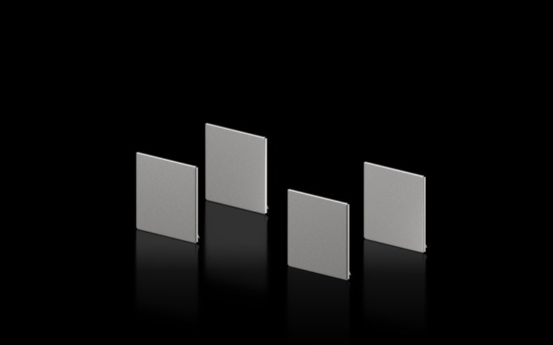 RITTAL - Abdeckkappe für Sockel-System VX Edelstahl, für Höhe 100 mm