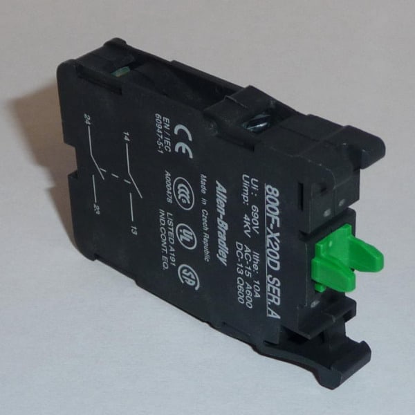 ALLEN BRADLEY - 22MM CONTACT BLOCK 800F PB