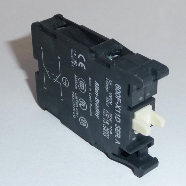 ALLEN BRADLEY - 22MM CONTACT BLOCK 800F PB