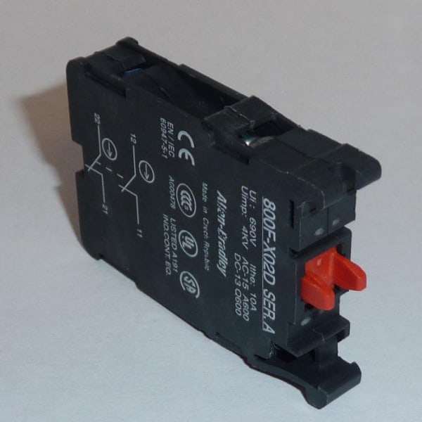 ALLEN BRADLEY - 22MM CONTACT BLOCK 800F PB
