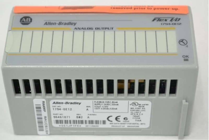 ALLEN BRADLEY - FLEX 12 POINT ANALOG OUTPUT MODULE