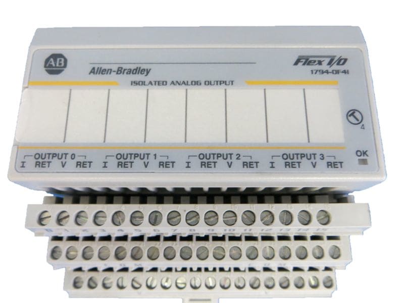 ALLEN BRADLEY - FLEX 4 POINT ANALOG OUTPUT MODULE
