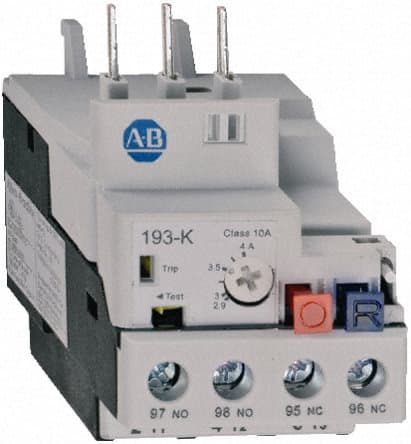ALLEN BRADLEY - 0.45-.63 A IEC BIMETALLIC OVERLOAD RELAY
