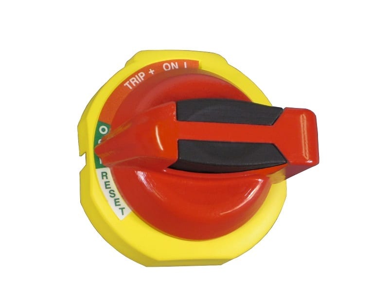 ALLEN BRADLEY - ROTARY DISCONNECT SWITCH S HANDLE, R/Y