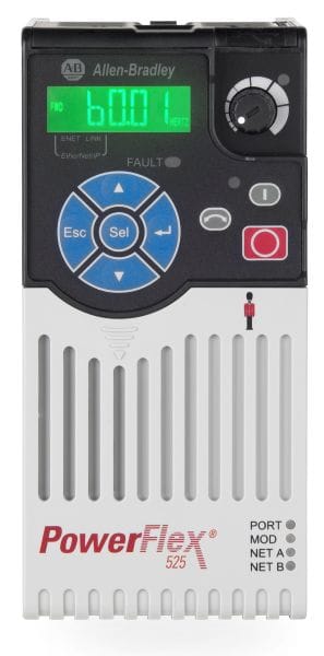 ALLEN BRADLEY - POWERFLEX 525 5.5KW (7.5HP) AC DRIVE
