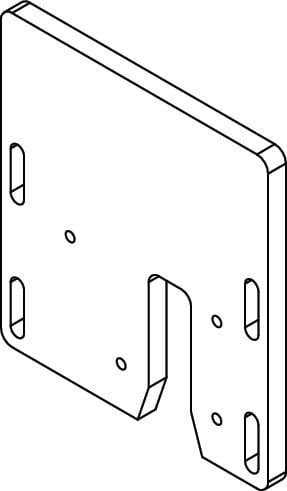 ALLEN BRADLEY - TLS-GD2 SLIDING BOLT MOUNTING BRACKET