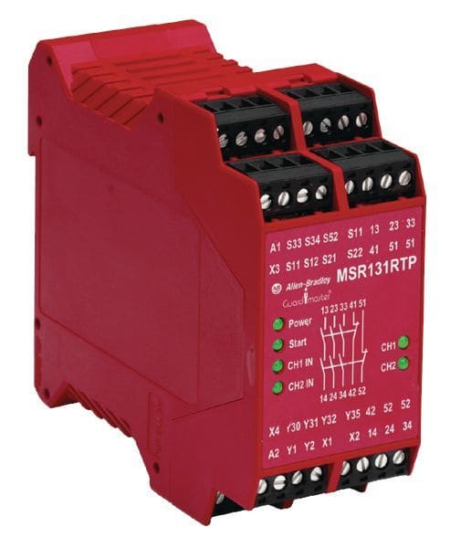 ALLEN BRADLEY - GUARDMASTER MSR131RTP SAFETY RELAY