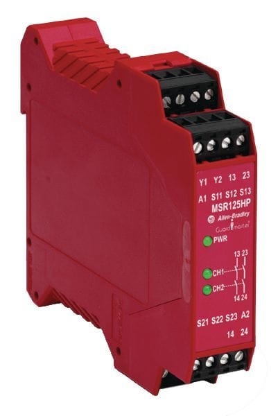 ALLEN BRADLEY - GUARDMASTER MSR125H SAFETY RELAY
