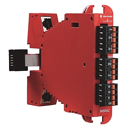 ALLEN BRADLEY - GUARDMASTER MSR42 START/RESTART RELAY