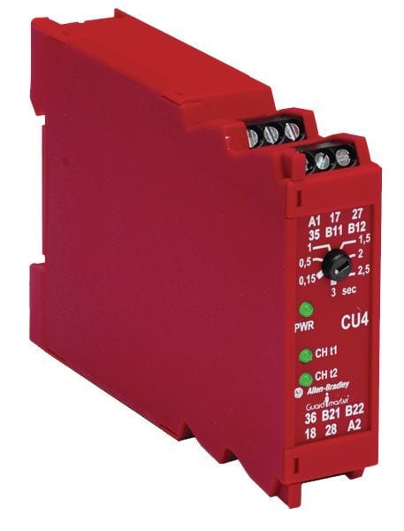 ALLEN BRADLEY - GUARDMASTER CU4 SAFETY RELAY