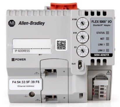 ALLEN BRADLEY - 5094 ETHERNET ADAPTER 16 MODULES RJ45