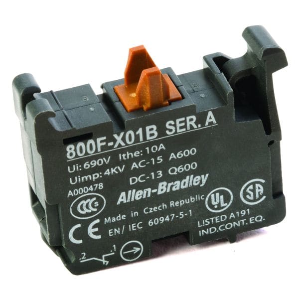 ALLEN BRADLEY - 22MM CONTACT BLOCK 800F PB