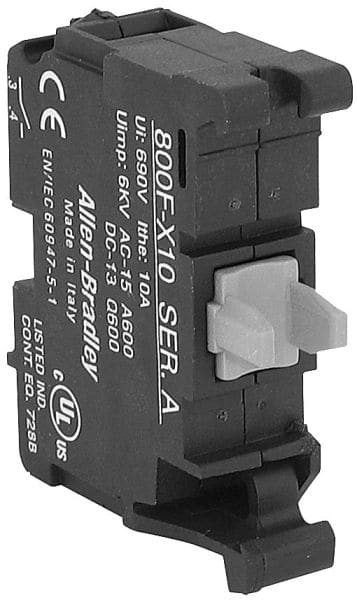 ALLEN BRADLEY - 22MM CONTACT BLOCK 800F PB