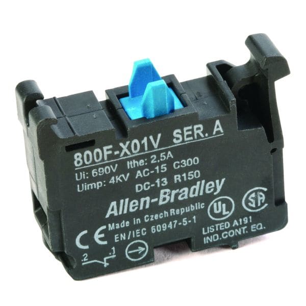 ALLEN BRADLEY - 22MM CONTACT BLOCK 800F PB